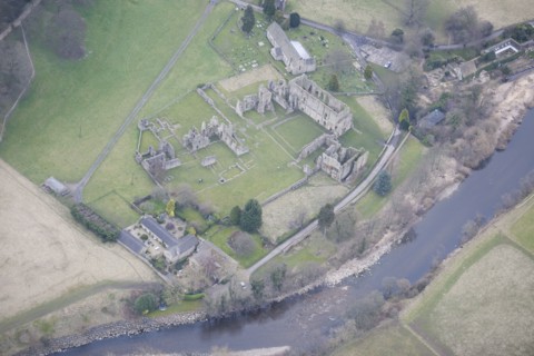 Easby Abbey Premonstratensian monastery, North Yorkshire, 2016. Creator: Matthew Oakey.