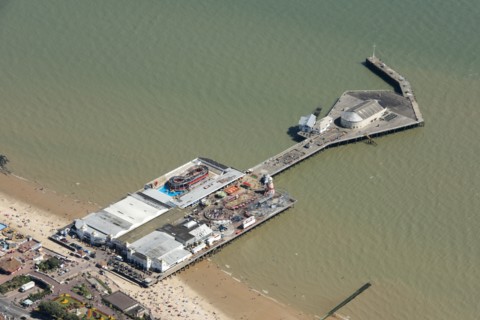 Clacton Pleasure Pier, Clacton on Sea, Essex, 2016. Creator: Damian Grady.