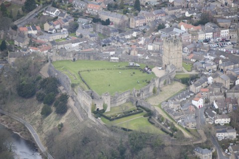 Richmond Castle, North Yorkshire, 2016. Creator: Matthew Oakey.