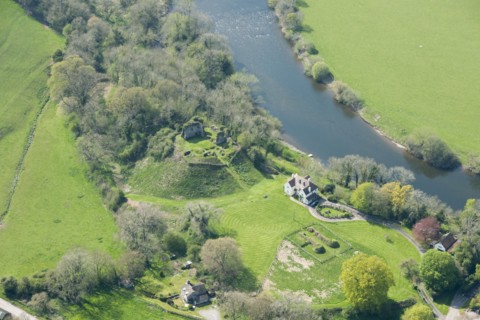 Clifford Castle, Herefordshire, 2016. Creator: Damian Grady.