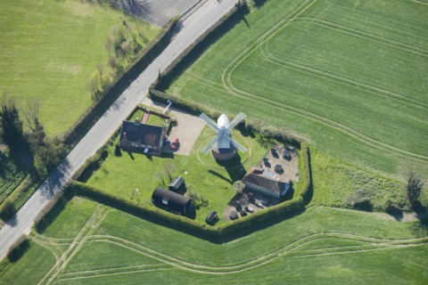 Upthorpe Windmill, Suffolk, 2016. Creator: Damian Grady.