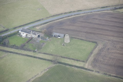 Disused tower windmill, Bramham, Leeds, 2016. Creator: Matthew Oakey.