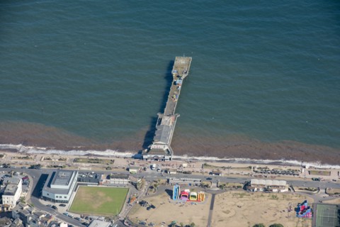 Pleasure Pier, Teignmouth, Devon, 2016. Creator: Damian Grady.