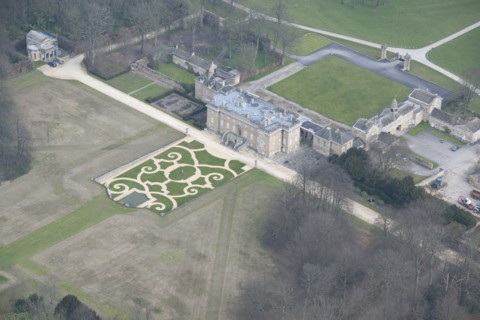 Bramham Park country house, stable and chapel, Leeds, 2016. Creator: Matthew Oakey.