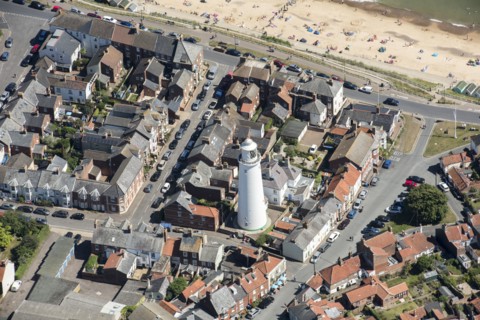 The lighthouse, Southwold, Suffolk, 2016. Creator: Damian Grady.