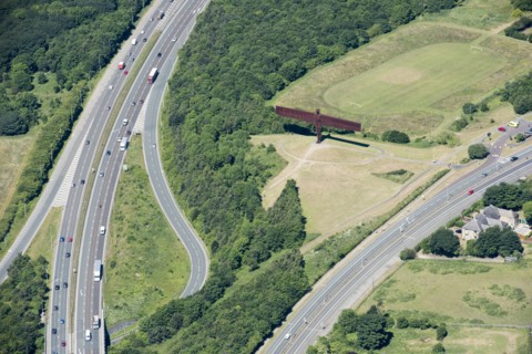 The Angel of the North, Gateshead, 2018. Creator: Emma Trevarthen.
