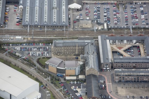 Historic England Archive which sits within the Swindon Heritage Action Zone, Wiltshire, 2019. Creator: Damian Grady.