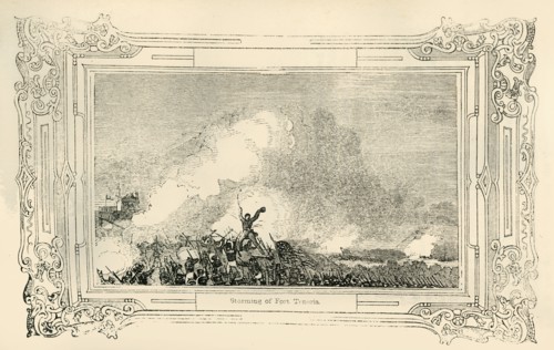'Storming of Fort Teneria', 1849. Creator: Unknown.