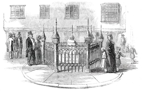 The Coronation-Stone, at Kingston-Upon-Thames, 1850. Creator: Unknown.