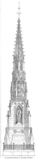 The Handley Testimonial at Sleaford - Elevation, 1850. Creator: Unknown.