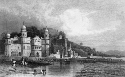 'Hurdwar, A Place of Hindoo Pilgrimage', 1845. Creator: Unknown.