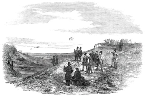 Hawking on the Downs, near Wallingford, 1850. Creator: Unknown.