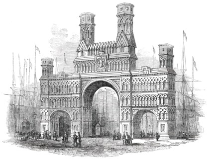 Royal Arch at Dundee, 1850. Creator: Unknown.
