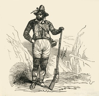 'A Guerrilla', 1849. Creator: Unknown.
