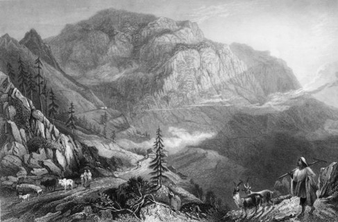 'Mohuna, near Deobun', 1845. Creator: Unknown.