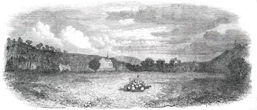 Crathie Kirk and Manse, 1850. Creator: Unknown.