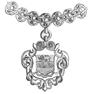 Mayoralty Chain for the Corporation of Carlisle, 1850. Creator: Unknown.