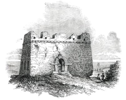 Tower on the Great Wall of China, 1850. Creator: Unknown.