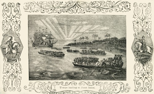 'Troops landing at Point Isabel', 1849. Creator: Unknown.