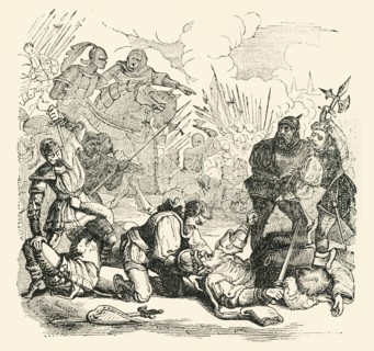 'The Defeat of Narvaez', 1849. Creator: Unknown.