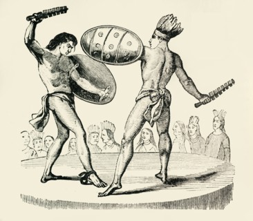 'Gladiatorial Sacrifice', 1849. Creator: Unknown.