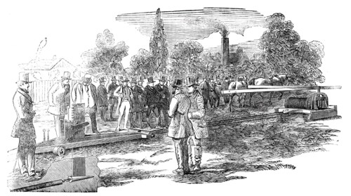 Fowler's New Subsoil Draining Plough, 1850. Creator: Unknown.