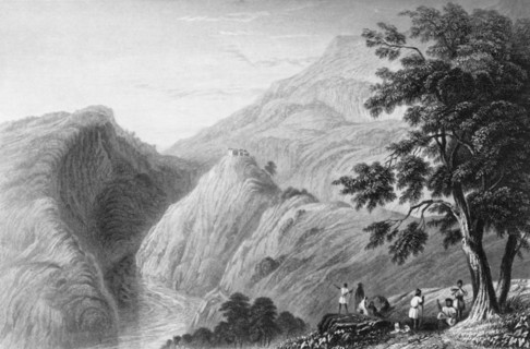 'View near Kursalee', 1845. Creator: Unknown.