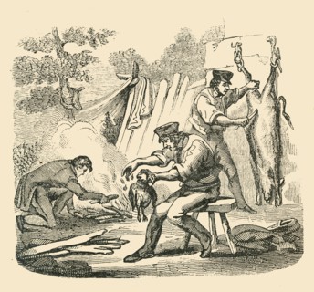 'A Camp Kitchen', 1849. Creator: Unknown.