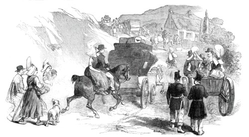 Sketch en route to Cherbourg, 1850. Creator: Unknown.