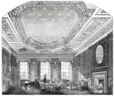 Her Majesty's Apartment at Holyrood, 1850. Creator: Unknown.