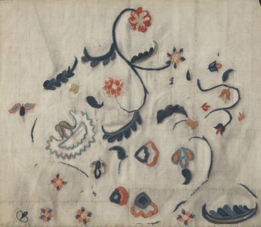 Embroidered Petticoat (Detail), 1935/1942. Creator: Mildred E Bent.