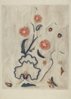 Petticoat (Detail), 1935/1942. Creator: Mildred E Bent.