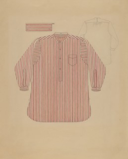 Shirt, c. 1937. Creator: Virginia Berge.
