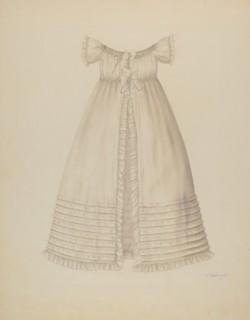 Christening Dress, c. 1939. Creator: Virginia Berge.