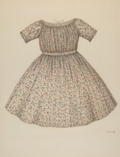 Child's Dress, 1935/1942. Creator: Virginia Berge.