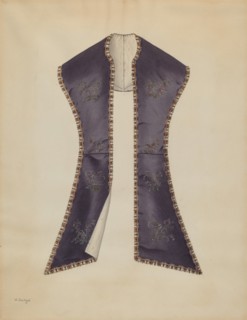 Pelerine, 1935/1942. Creator: Virginia Berge.