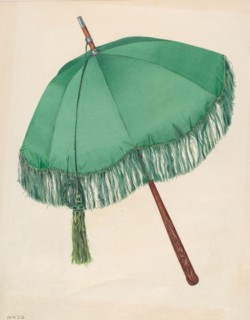 Parasol, 1935/1942. Creator: Virginia Berge.