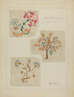 Bedspread, c. 1936. Creator: Mary Berner.