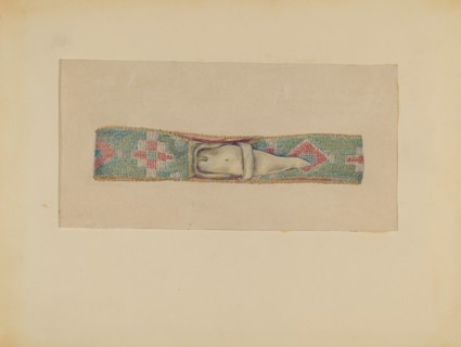 Belt, 1935/1942. Creator: Mary Berner.