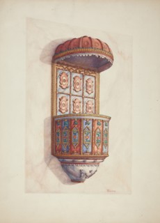Pulpit, 1940. Creator: Hal Blakeley.