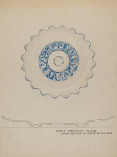 Glass Plate, c. 1936. Creator: Wellington Blewett.
