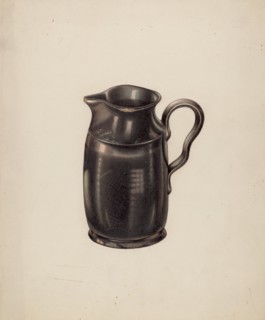 Moravian Pitcher, c. 1938. Creator: Wellington Blewett.
