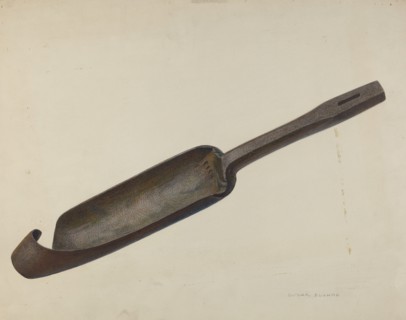 Pump Stock Reamer, c. 1940. Creator: Oscar Bluhme.