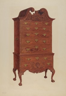 Highboy, c. 1938. Creator: Francis Borelli.