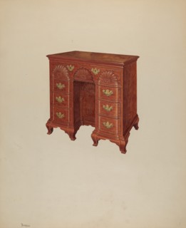 Dressing Table, 1938. Creator: Francis Borelli.