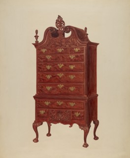 Highboy, c. 1939. Creator: Francis Borelli.
