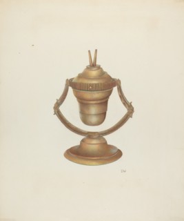 Mariner's Lamp, c. 1940. Creator: Joseph L. Boyd.