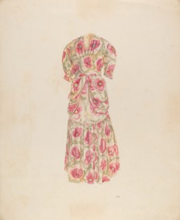 Evening Dress, c. 1937. Creator: Joseph L. Boyd.