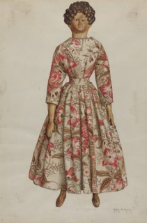 Doll, c. 1937. Creator: Helen Bronson.