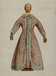Doll, c. 1937. Creator: Helen Bronson.